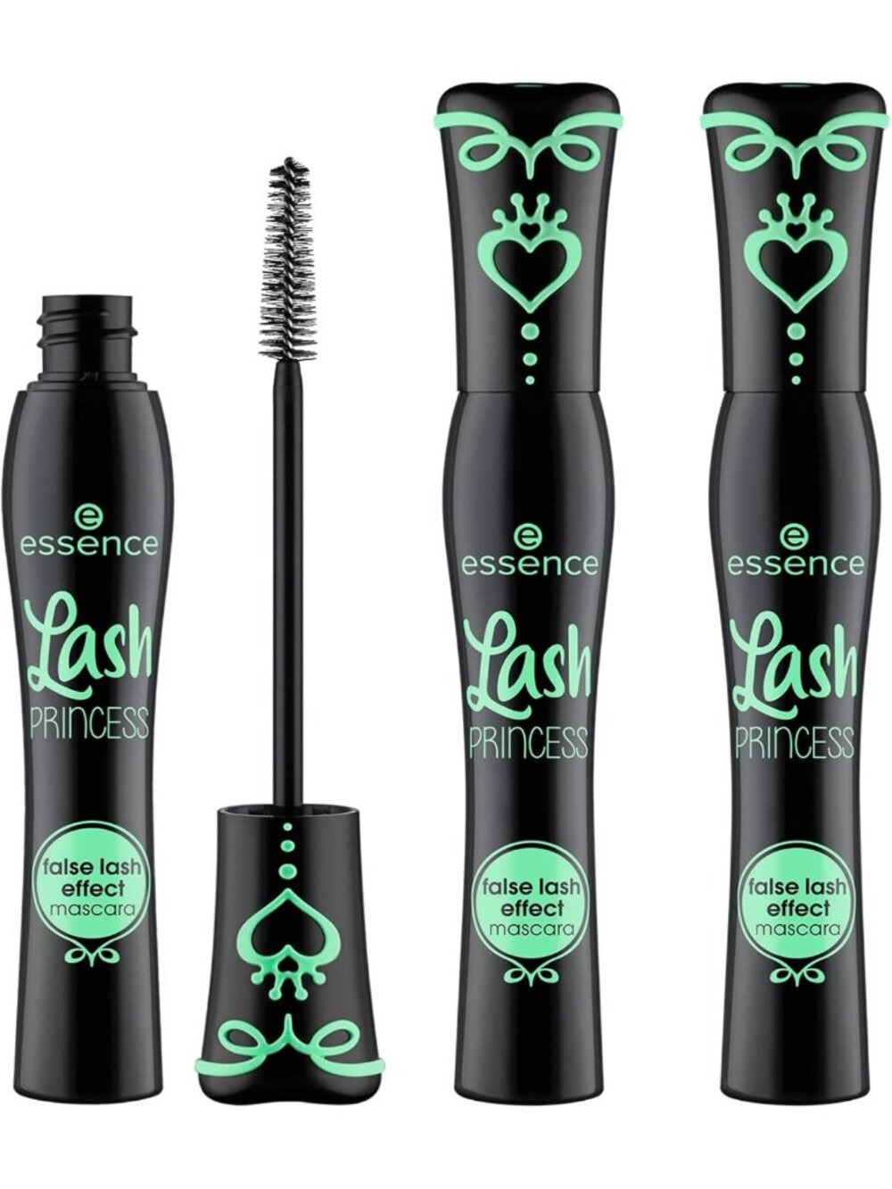 Volumizing False Lash Effect Mascara - Black, Pack of 3 for Dramatic Lashes